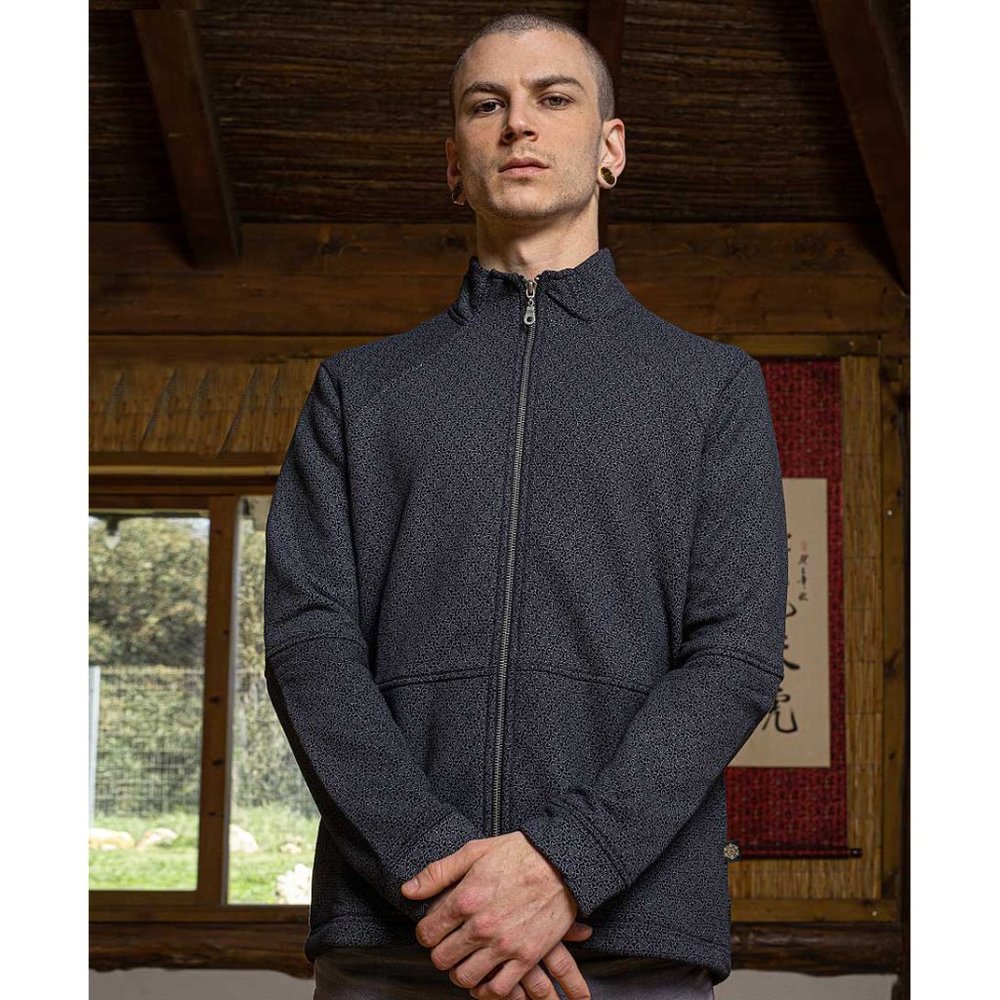 SOL Mens' Atomic Zip Up Jacket - Unisex, Silk Screen, Psychedelic